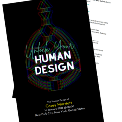 personalized human design report gift