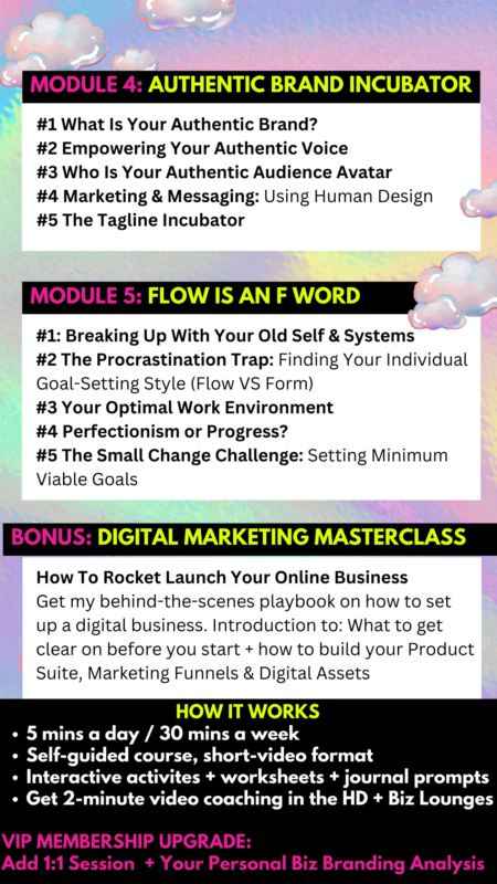 business marketing branding course outline